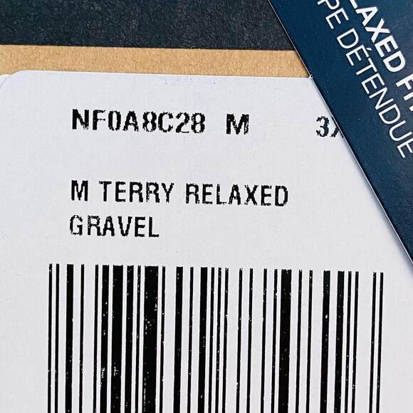 The North Face Shirt Mens Medium Gravel Terry Relaxed Fit Chest Pocket gorpcore - Picture 5 of 6